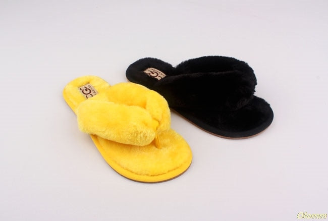 Spring Summer Autumn Winter Cotton Plush Slippers