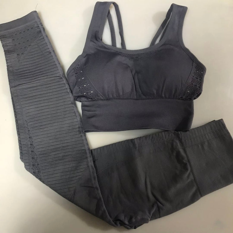 Sports Suits Seamless Yoga Set Women Fitness