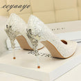 Spring High Thin Heels Pointed Toe