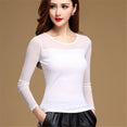 Womens Blouse Shirt Black White Sexy Casual