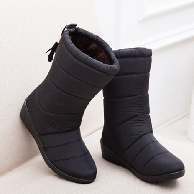 Waterproof Warm Ankle Snow Boots