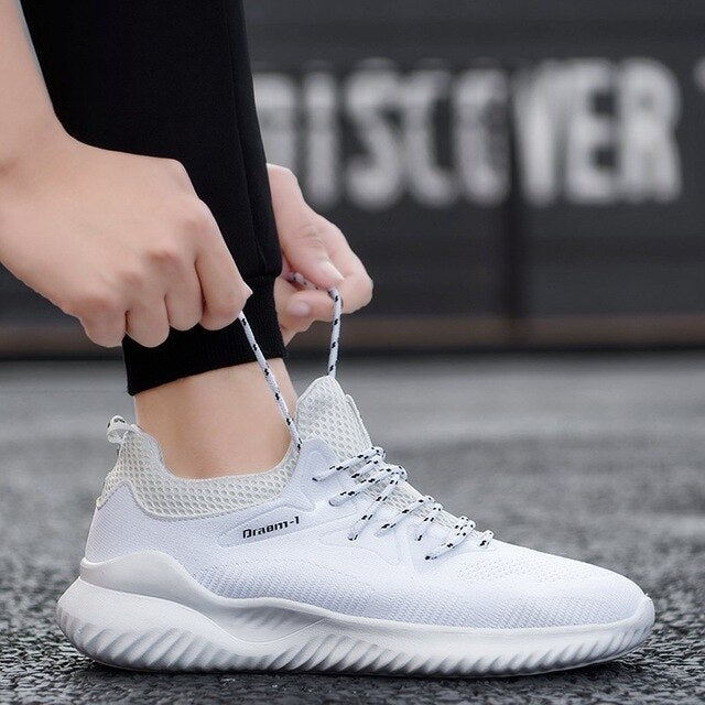 Outdoor Athletic Breathable mesh women sneaker